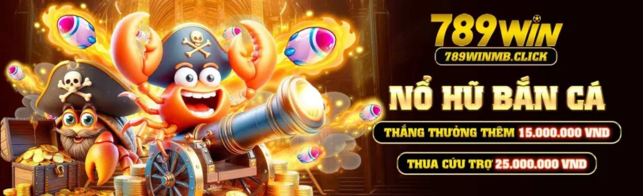 Hình ảnh banner giới thiệu game nổ hũ và game bắn cá đổi thưởng hấp dẫn